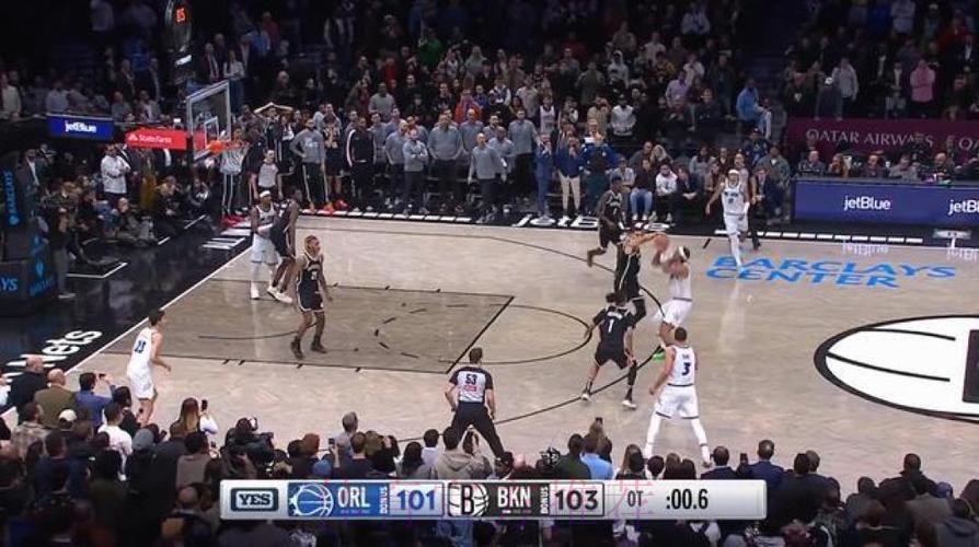 班凯罗30+14+6打板三分绝杀 魔术加时险胜篮网 班凯罗30+14+6打板三分绝杀 魔术加时险胜篮网